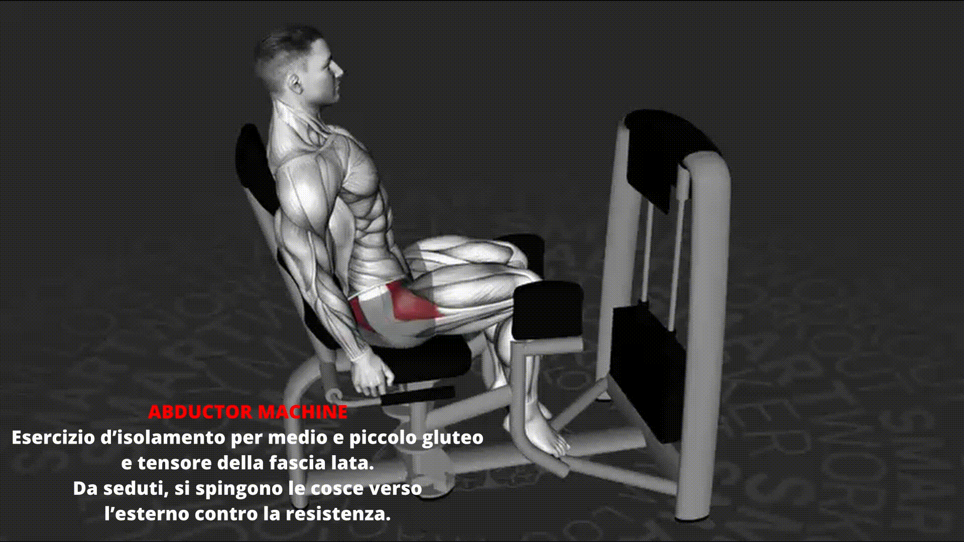 Dimostrazione animata di ABDUCTOR MACHINE